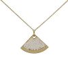 Mauboussin Souffle de Toi large model necklace in yellow gold and diamonds - 00pp thumbnail