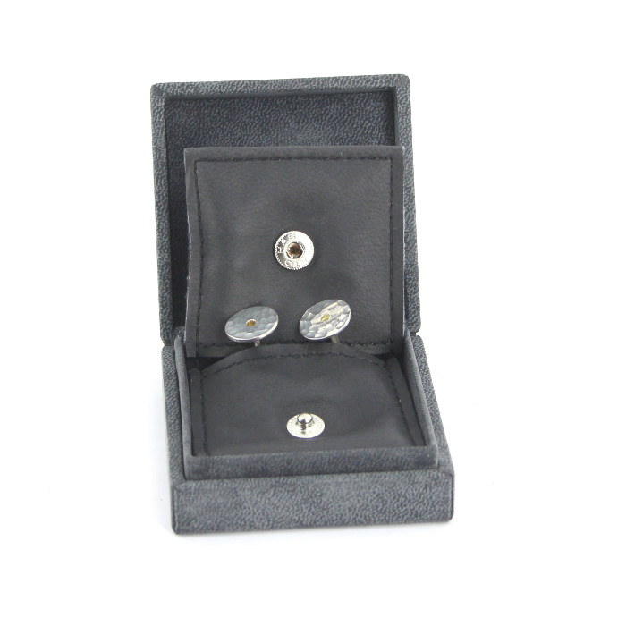 Dinh Van Pi Chinois pair of cufflinks in silver - Detail D2
