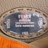 Bolso de mano Fendi Peekaboo en cuero granulado naranja - Detail D4 thumbnail