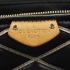 Louis Vuitton Éditions Malletage handbag in black and white bicolor quilted leather and natural leather - Detail D4 thumbnail