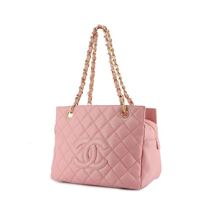 Chanel Petite Timeless Tote Quilted Caviar Auction