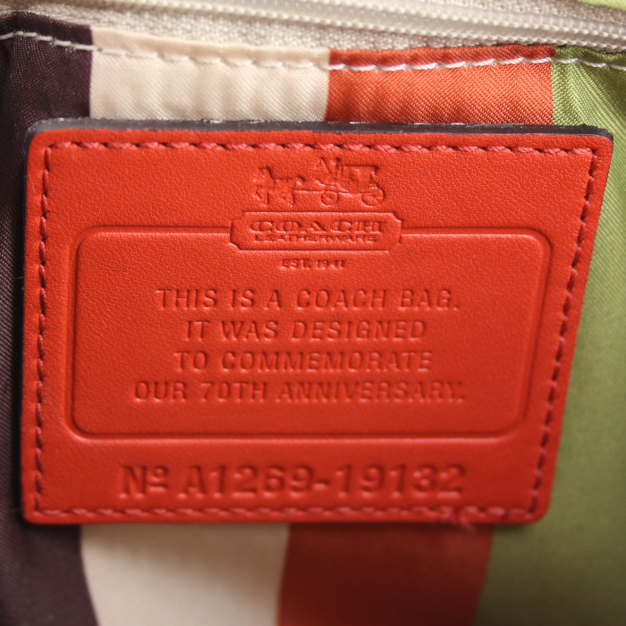 Borsa in pelle rossa - Detail D4