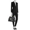 Dolce & Gabbana handbag in black leather - Detail D2 thumbnail