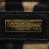 Dolce & Gabbana handbag in black leather - Detail D4 thumbnail