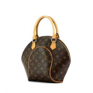 Bolso de mano Louis Vuitton Ellipse modelo pequeño en lona Monogram y cuero natural