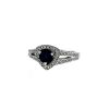 Mauboussin Dream and Love ring in white gold and diamonds and in sapphire - 00pp thumbnail