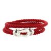 Fred Force 10 large model bracelet in white gold and stainless steel with 2 additionnal cables - 00pp thumbnail