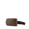 Pochette-ceinture Louis Vuitton en toile damier enduite marron - 00pp thumbnail