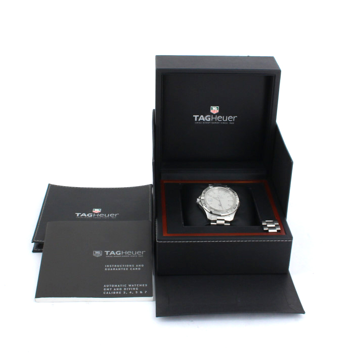TAG Heuer Aquaracer watch in stainless steel Ref:  WAP2011 Circa  2013