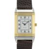 Jaeger Lecoultre Reverso Lady watch in gold and stainless steel - 00pp thumbnail
