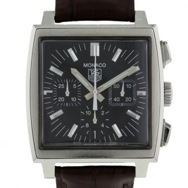 TAG Heuer Classic Monaco Automatic Chronograph watch in stainless steel