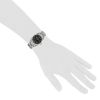 Rolex Explorer watch in stainless steel Ref:  14270 Circa  1996 - Detail D1 thumbnail