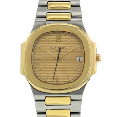 Orologio Patek Philippe Nautilus in oro e acciaio Ref :  3900