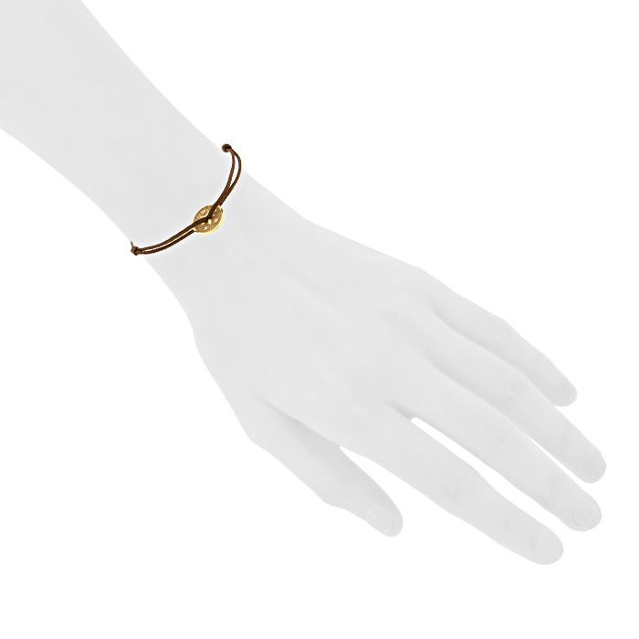 De Beers Lucky Shooting Star bracelet in yellow gold and diamonds - Detail D1