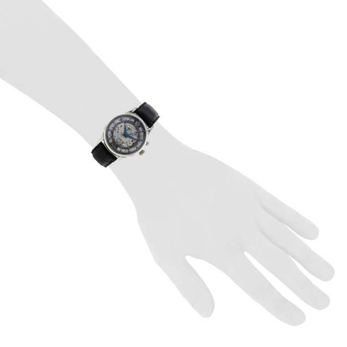 Vulcain Vulcain autres horlogerie watch in stainless steel Ref: 130122.143 Circa 2000 - Detail D1