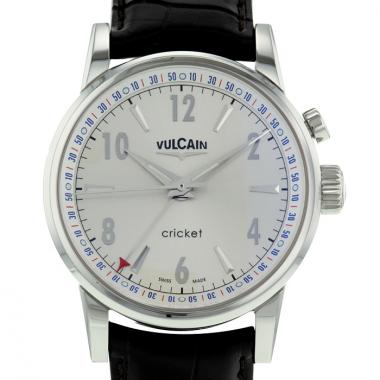 Vulcain Cricket watch in stainless steel Ref:  100101.001 Circa  2014