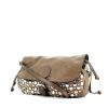 Sonia Rykiel handbag in taupe leather - 00pp thumbnail