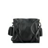 Loewe shoulder bag in black leather - 360 thumbnail