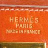 Sac à main Hermes Kelly 35 cm en cuir box rouge-brique - Detail D4 thumbnail