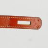 Hermes Kelly 35 cm handbag in brick red box leather - Detail D5 thumbnail