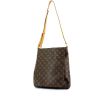 Sac porté épaule Louis Vuitton Musette en toile monogram et cuir naturel - 00pp thumbnail