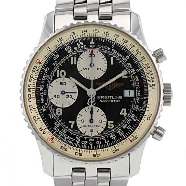 Orologio Breitling Navitimer in acciaio Ref :  13022 Circa  1990
