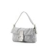 Fendi Baguette handbag in monogram canvas and silver leather - 00pp thumbnail
