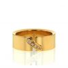 Chaumet Lien medium model ring in yellow gold and diamonds - 360 thumbnail