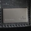 Bolso de mano Fendi Oyster en cuero negro - Detail D3 thumbnail