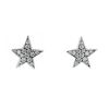 Paire de boucles d'oreilles Chanel Cometes moyen modèle en or blanc et diamants - 00pp thumbnail