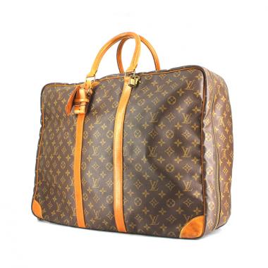 Sac de voyage Louis Vuitton Sirius en toile monogram enduite et cuir naturel