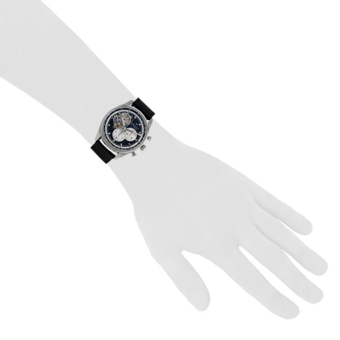 Orologio Zenith El Primero in acciaio Circa  2014 - Detail D1