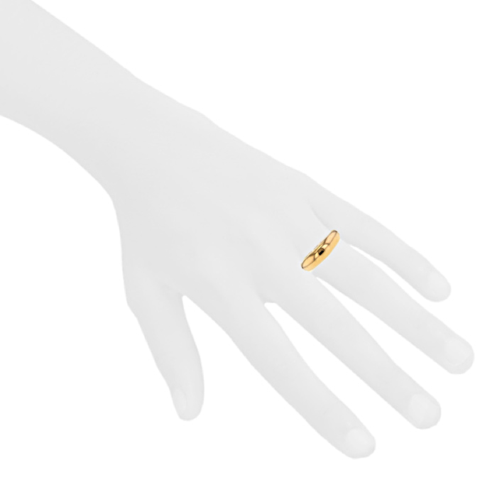 Bague Chaumet Anneau en or rose - Detail D1