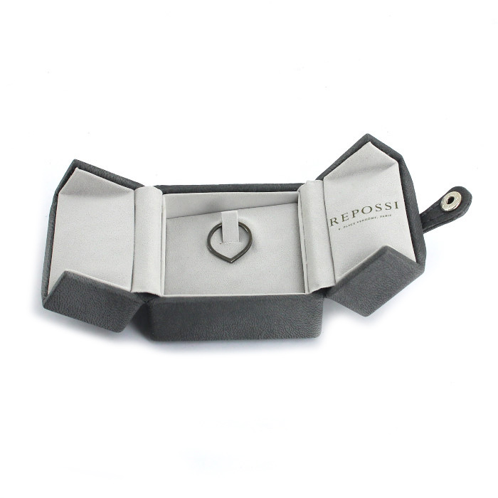 Bague Repossi Antifer en or noirci - Detail D2