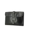 Hermes pouch in black box leather - 00pp thumbnail