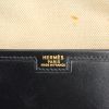 Hermes pouch in black box leather - Detail D3 thumbnail