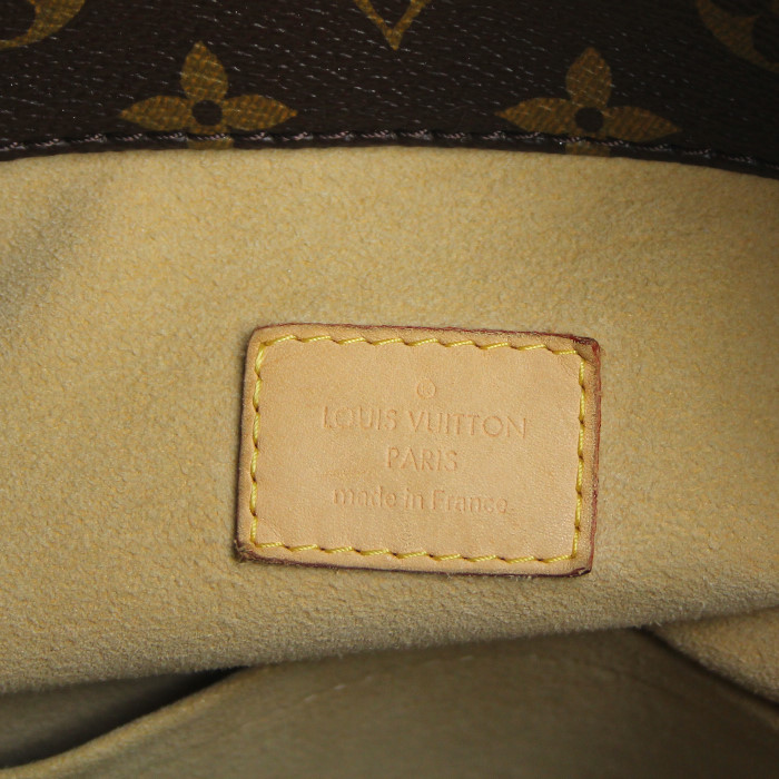 Sac à main Louis Vuitton Artsy petit modèle en toile monogram enduite et cuir naturel - Detail D3