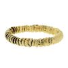 Boucheron Exquises confidences articulated bracelet in yellow gold and diamonds - 00pp thumbnail