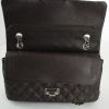 Chanel handbag in brown grained leather - Detail D5 thumbnail