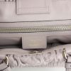 Dior Plissé handbag in grey leather - Detail D4 thumbnail