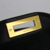 Fendi Peekaboo large model handbag in black leather - Detail D5 thumbnail