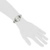 Chaumet Lien Wristwatch watch in stainless steel Circa  2010 - Detail D1 thumbnail
