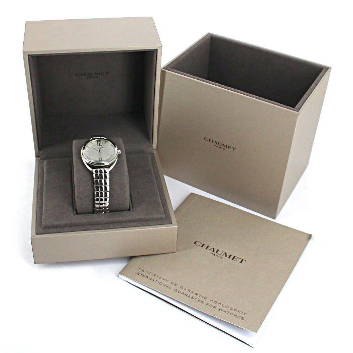 Chaumet Lien Wristwatch watch in stainless steel Circa  2010 - Detail D2