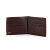 Cartier wallet in burgundy leather - Detail D1 thumbnail