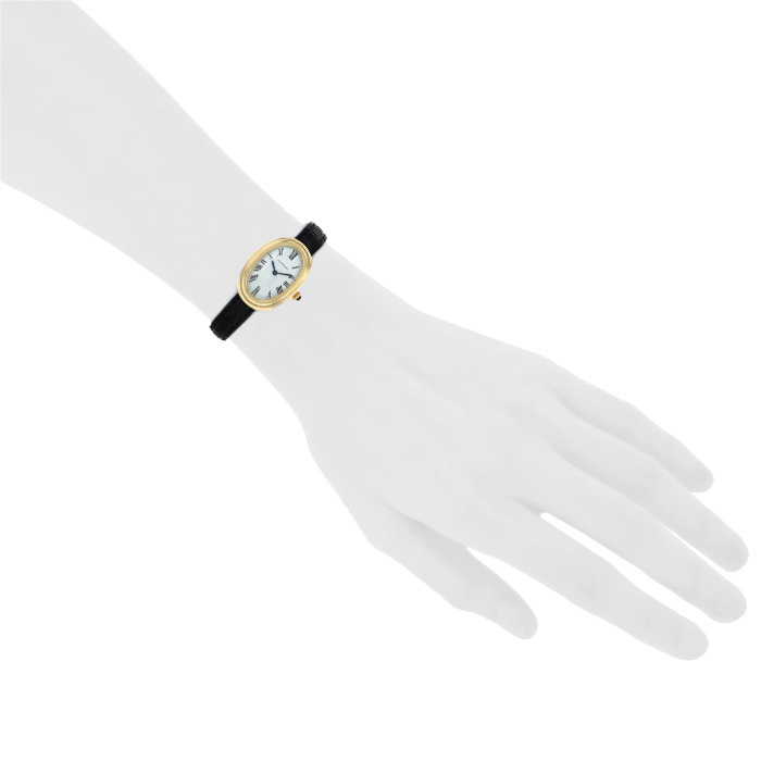 Cartier Baignoire watch in yellow gold Circa  1980 - Detail D1