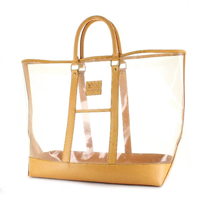LIMITED EDITION Louis Vuitton Monogram Neo Cruise Clear Vinyl Cabas Tote Bag   eBay
