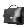 Berluti briefcase in dark blue leather - 00pp thumbnail