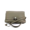 Bolso de mano Hermes Kelly 40 cm en cuero togo gris - 360 Front thumbnail