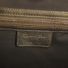 Shopping bag modello grande in tela cerata bronzo e pelle bronzo - Detail D3 thumbnail