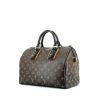 Louis Vuitton Speedy 30 handbag in shading monogram canvas and black patent leather - 00pp thumbnail